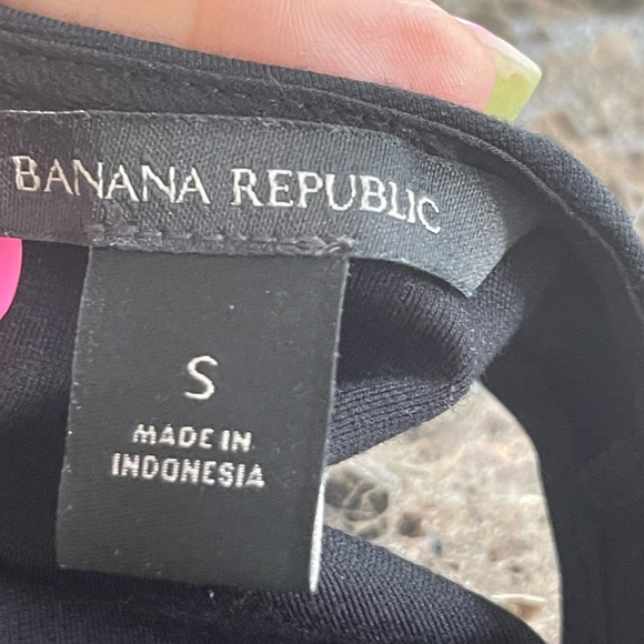 Banana Republic Blk Sleeveless Top SZ S - Picture 9 of 9